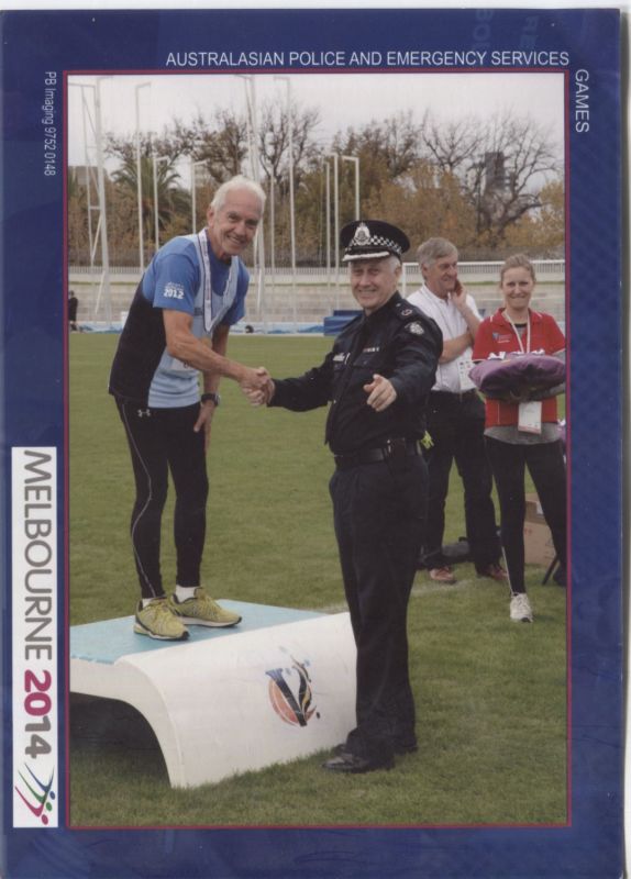 Police Commissioner Victoria  - gold medal